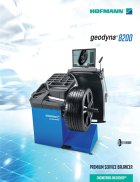 geodyna® 8200 Equilibradora de ruedas con entrada de datos sin contacto brochure